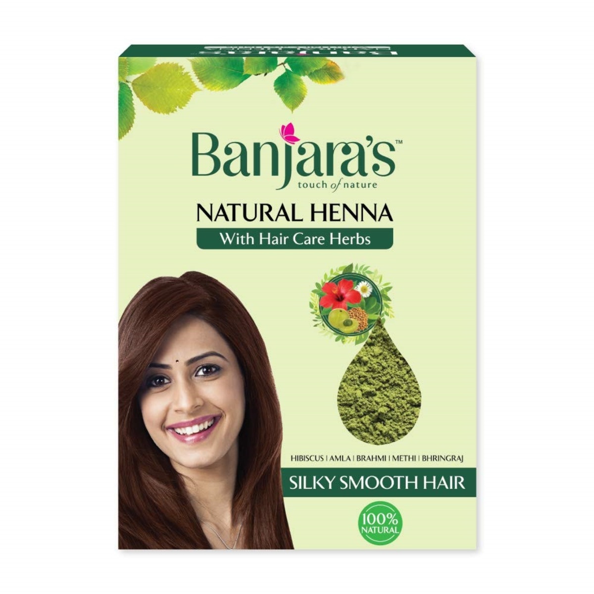 BANJARAS NATURAL HENNA POWDER 50G